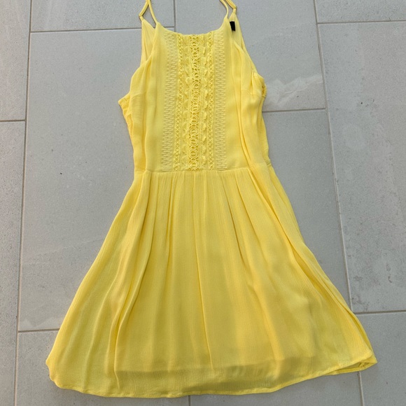 Lulus Yellow Dress - Picture 1 of 5